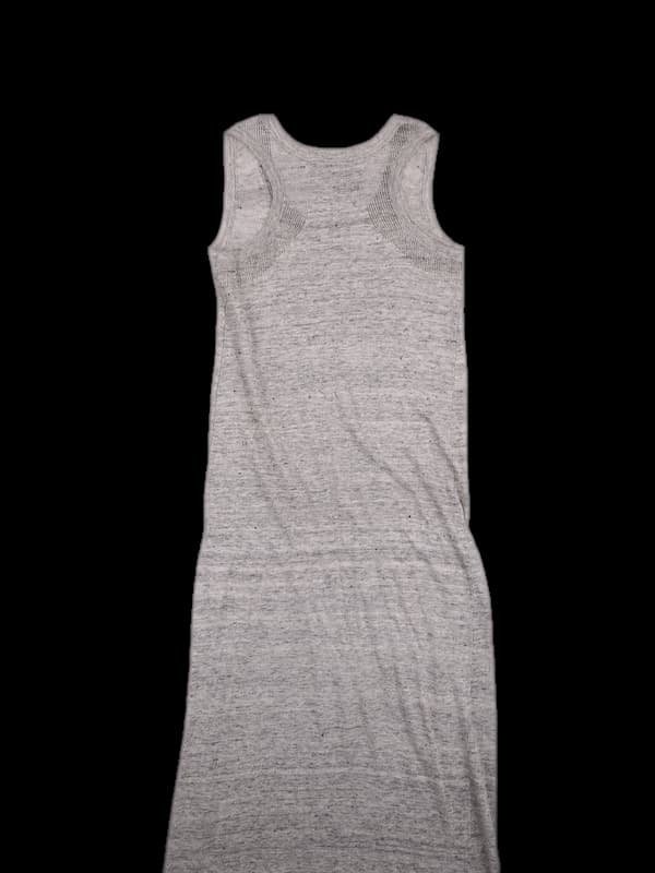 자개 패턴 롱 원피스