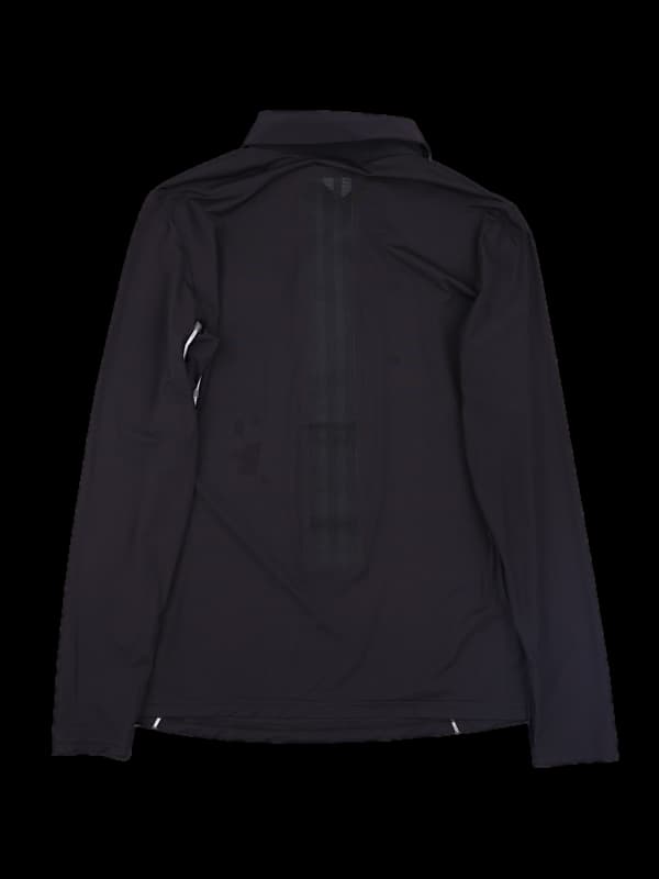 로고 슬림 긴팔티셔츠