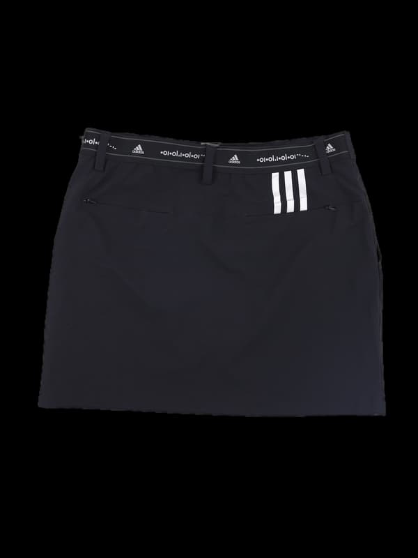 로고 트임 숏 스커트