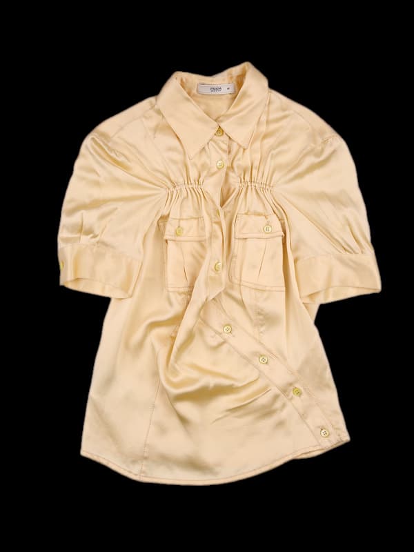 실크 투포켓 반팔