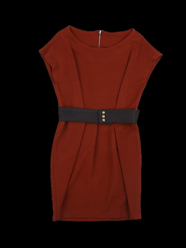 민소매 니트 원피스