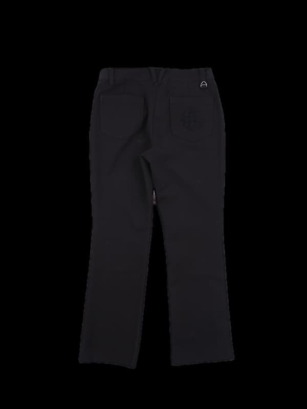 코튼 기모 부츠컷 팬츠