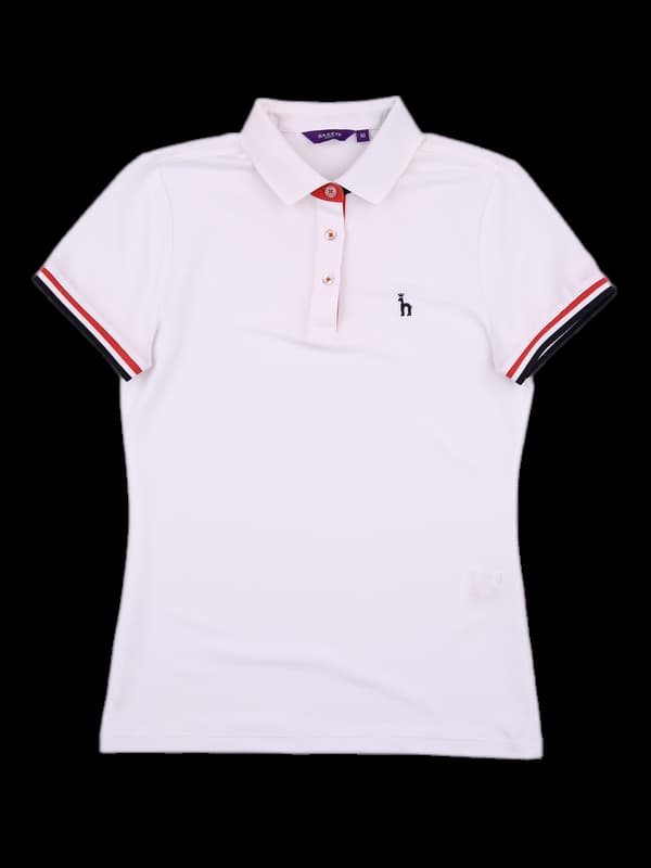 자수 로고 반팔카라티