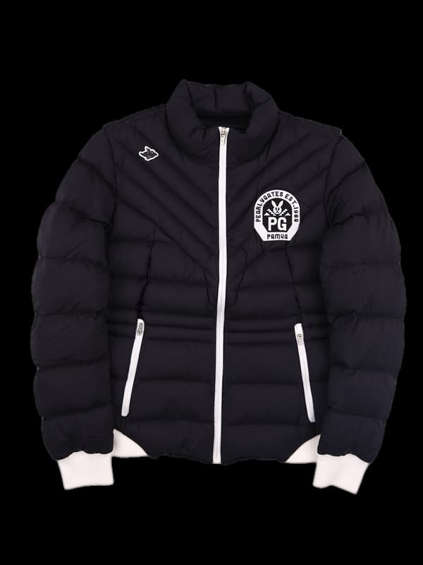 와펜 긴팔 패딩