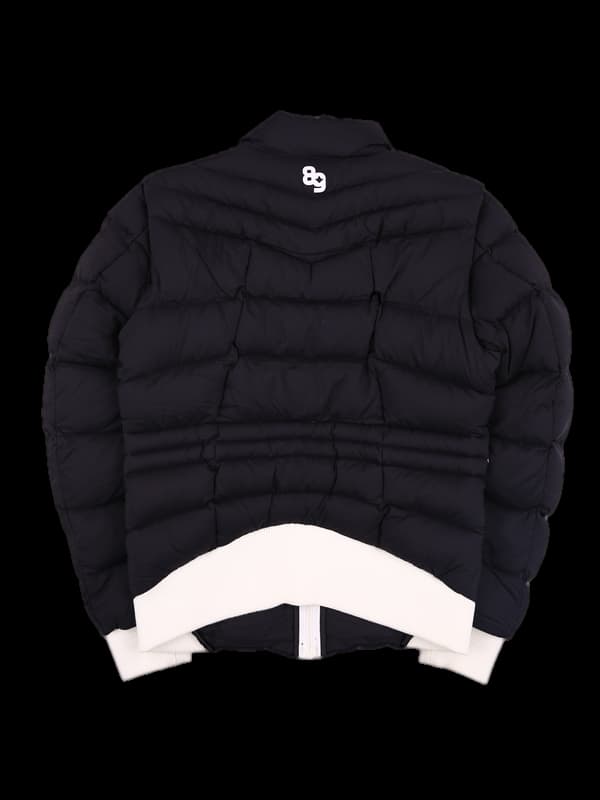 와펜 긴팔 패딩