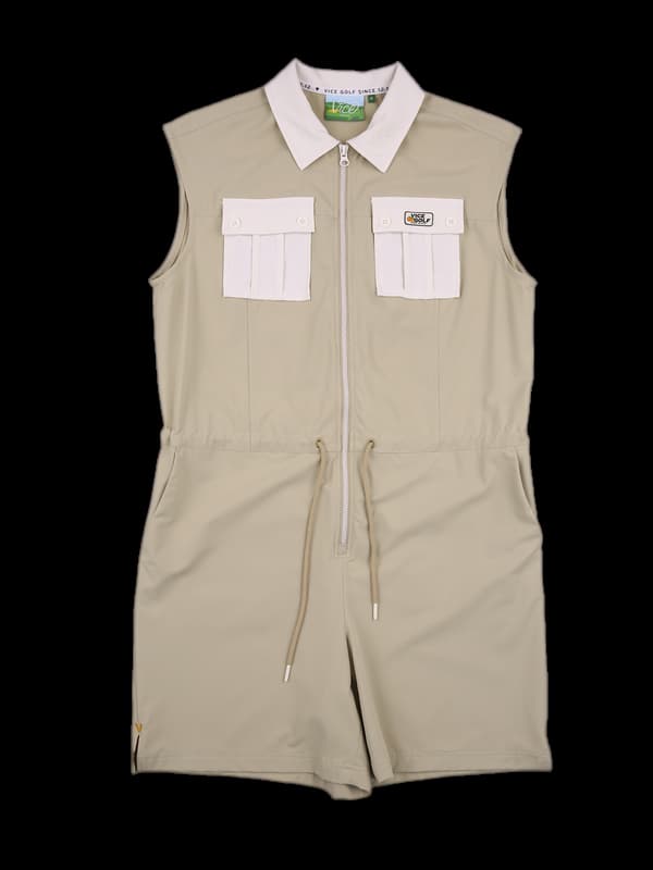 민소매 점프수트