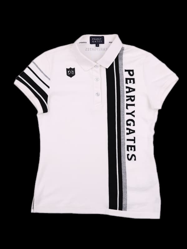 빅 로고 배색 슬림 반팔