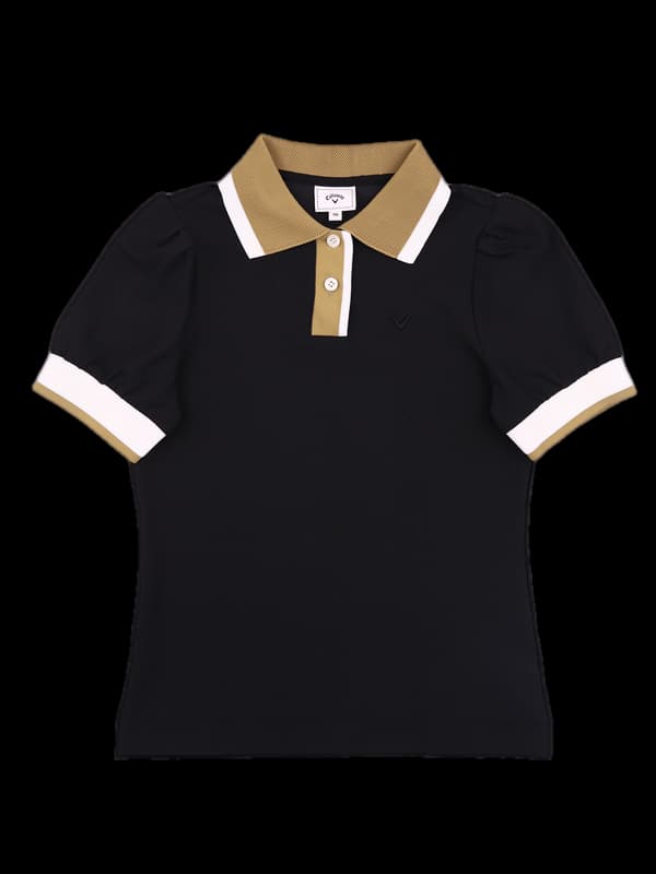 소매퍼프 반팔 카라티