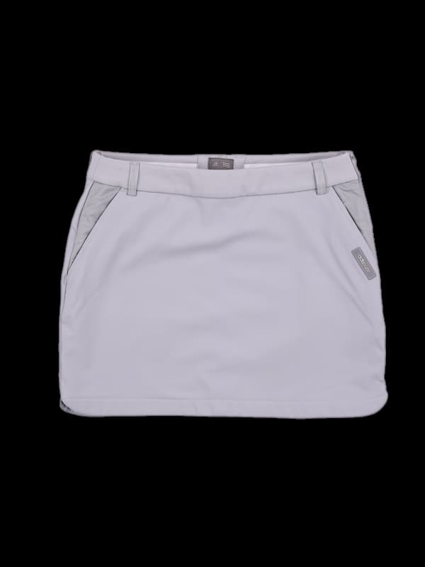 로고 기모 스커트