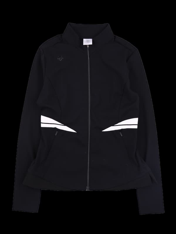 허리 배색 집업