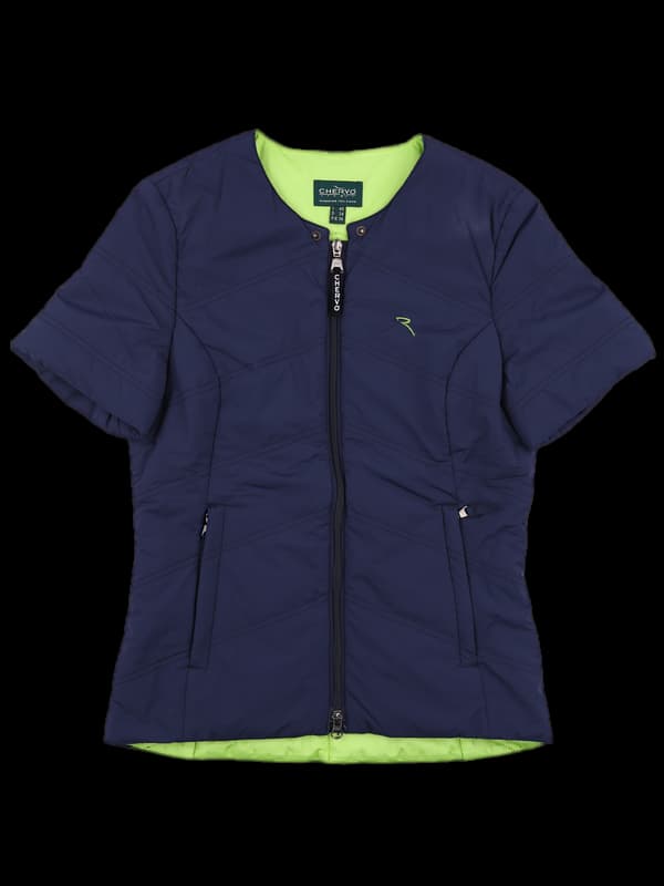 반팔 누빔패딩점퍼