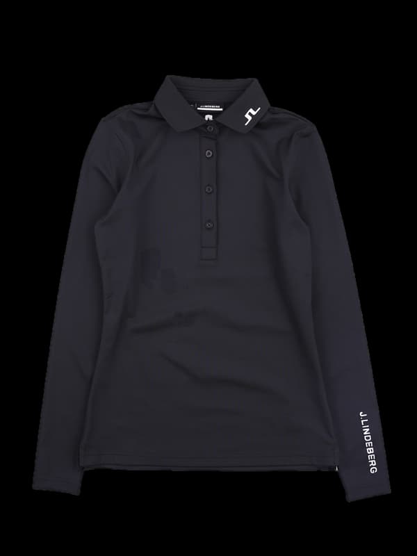 로고 카라 기모 긴팔