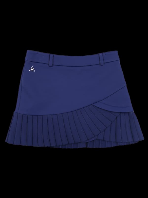 니트 플리츠 스커트