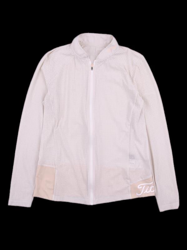 펀칭 긴팔 집업