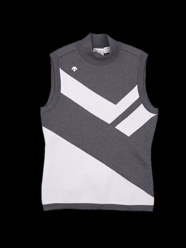 로고 배색 니트베스트