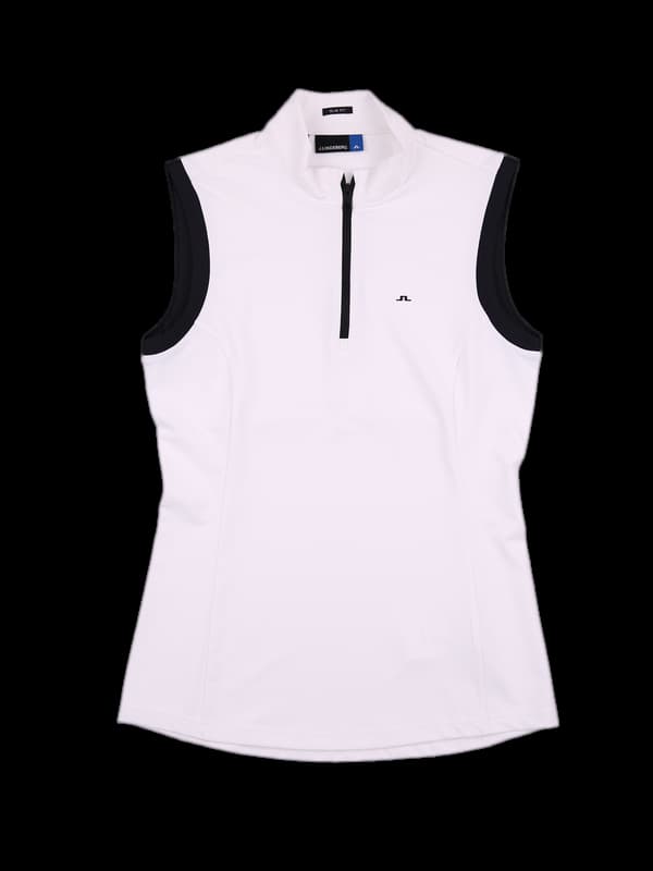 민소매 하프집업