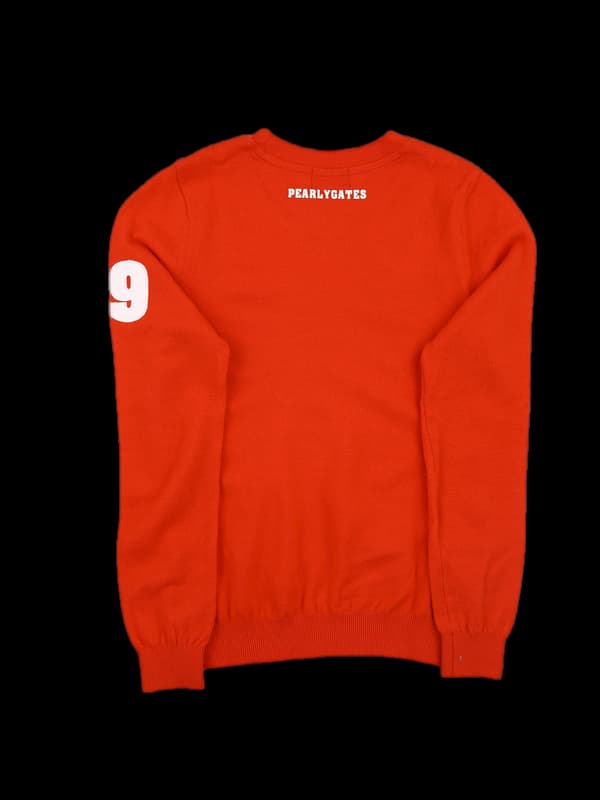 로고라운드 긴팔니트