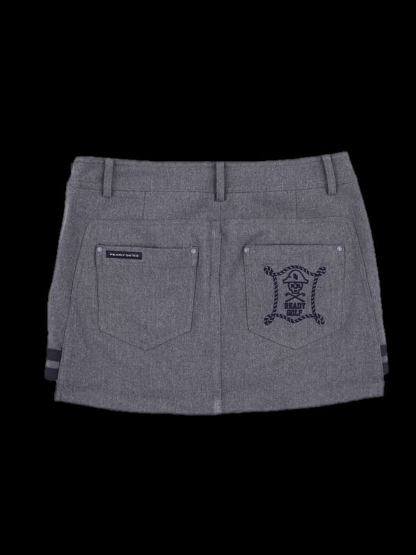 로고스트라이프 스커트팬츠