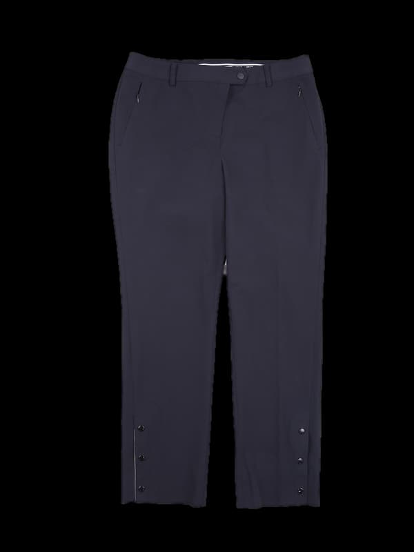 로고사이드 단추 롱팬츠