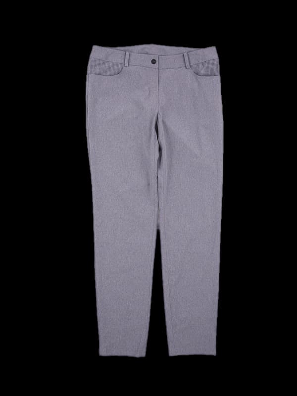 나일론 로고 팬츠