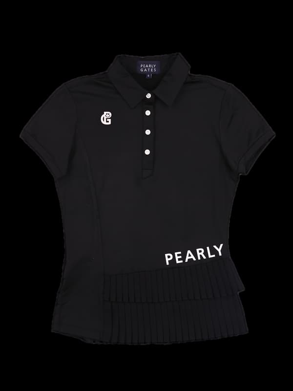 플리츠 반팔카라티