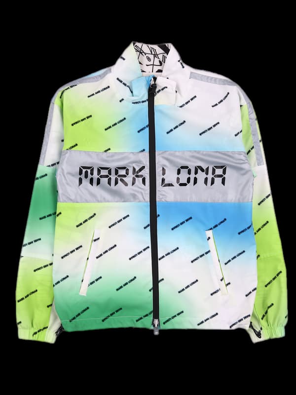 패턴 양면 점퍼