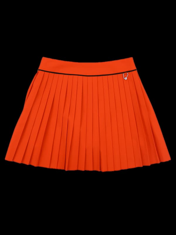 로고사선 플리츠스커트