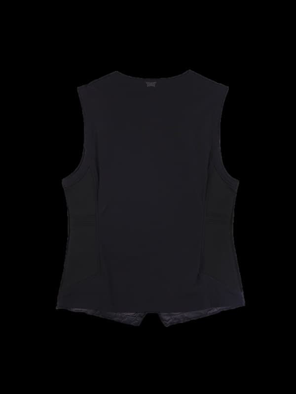 로고패딩 베스트점퍼