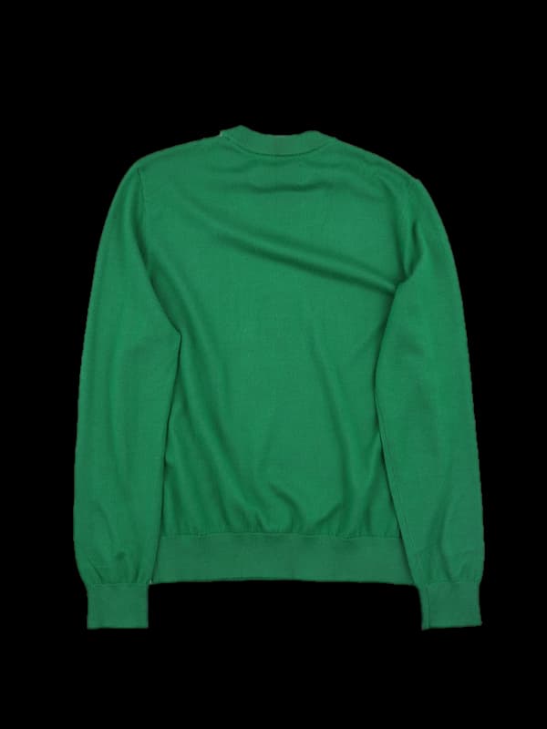 로고배색 긴팔니트