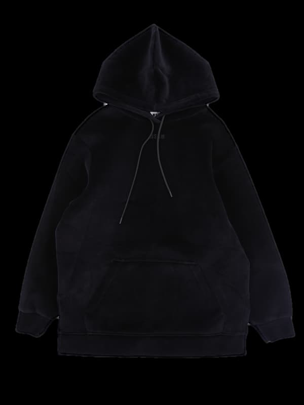 로고 후드 긴팔