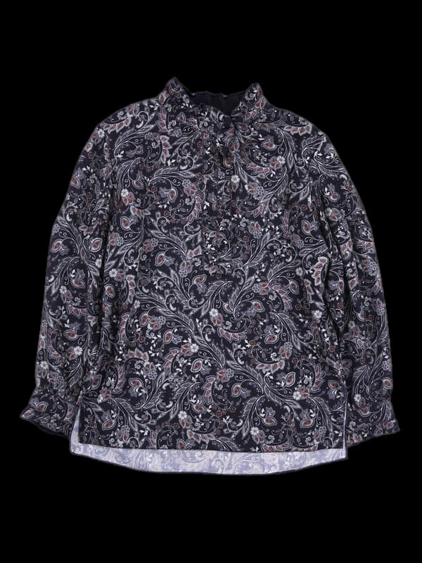 플라워 레이스 블라우스