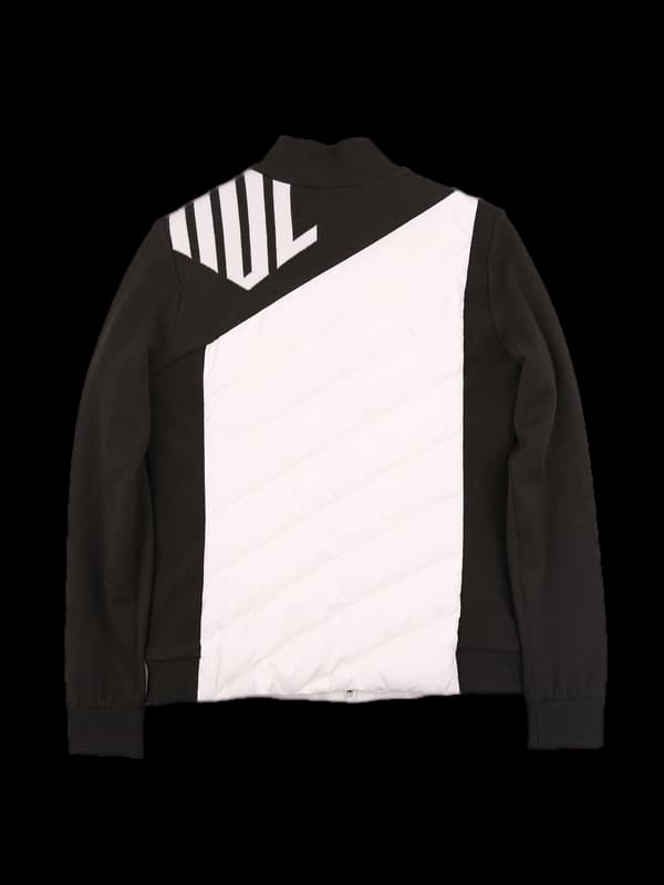 로고다운 니트집업