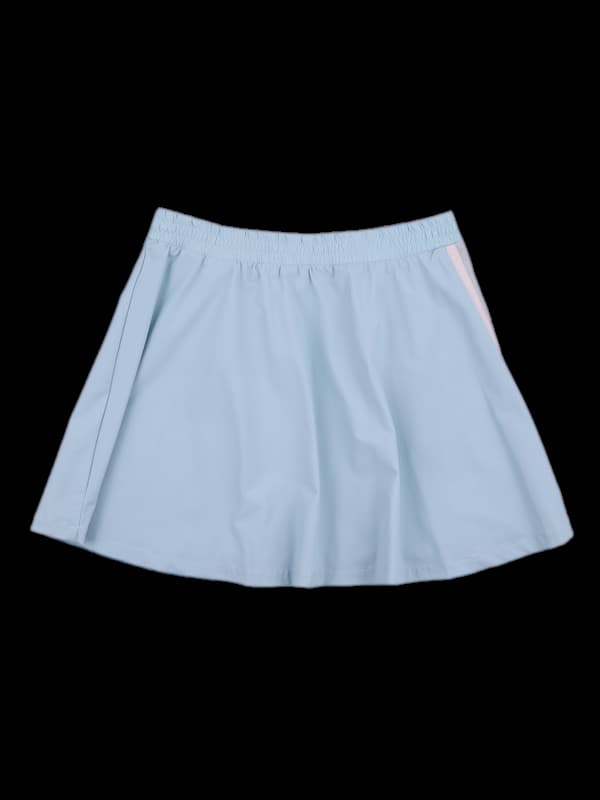 나일론로고 플레어스커트