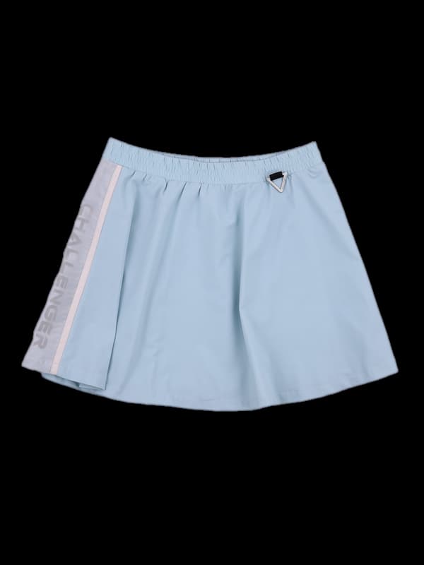 나일론로고 플레어스커트