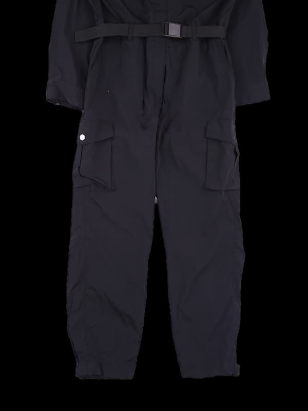 로고 투포켓 점프수트