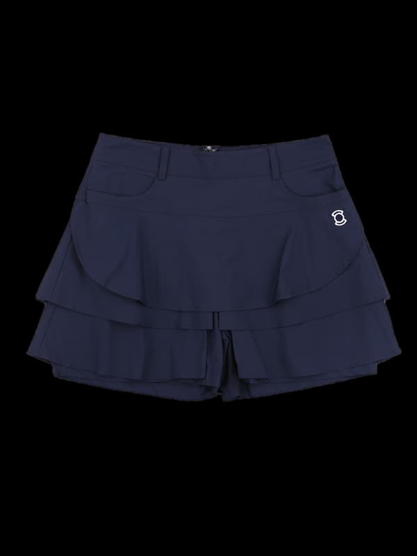 로고 스커트 팬츠