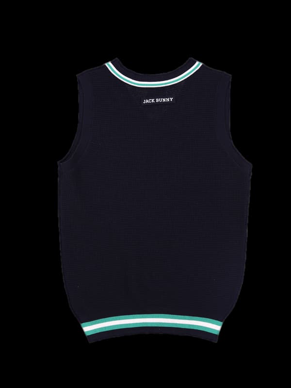 배색로고 니트베스트