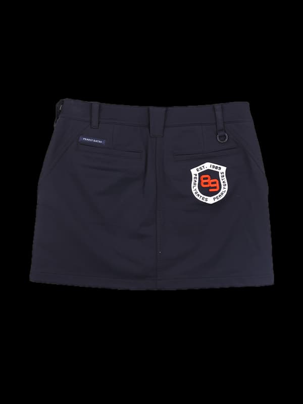 로고 기모 스커트