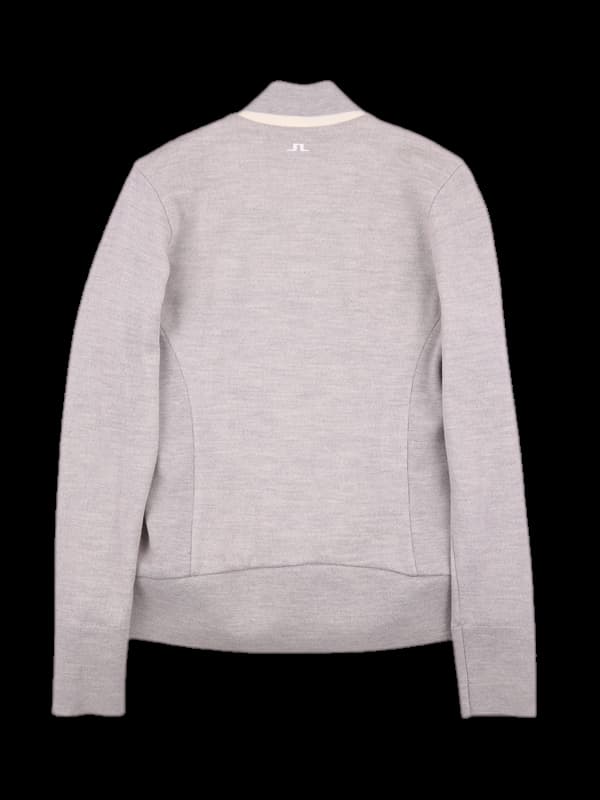 로고배색 니트집업