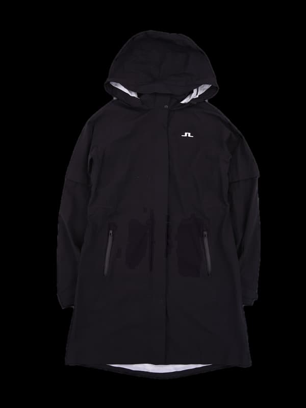 로고 후드 바람막이