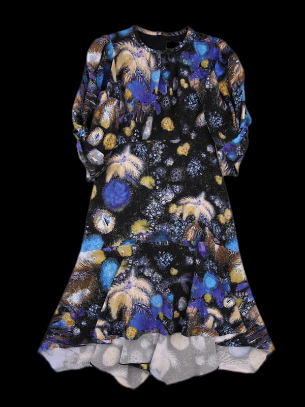 플라워 패턴 원피스