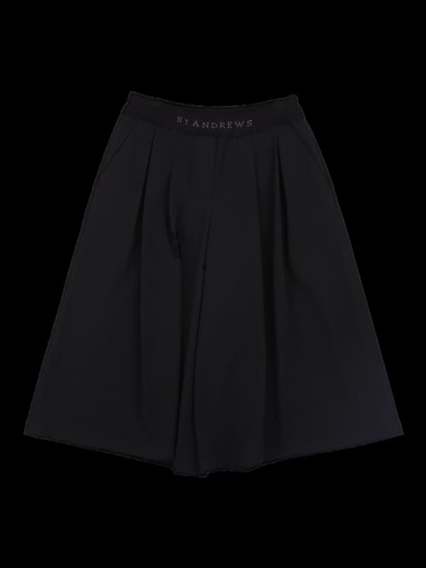 로고밴드 주름 반바지