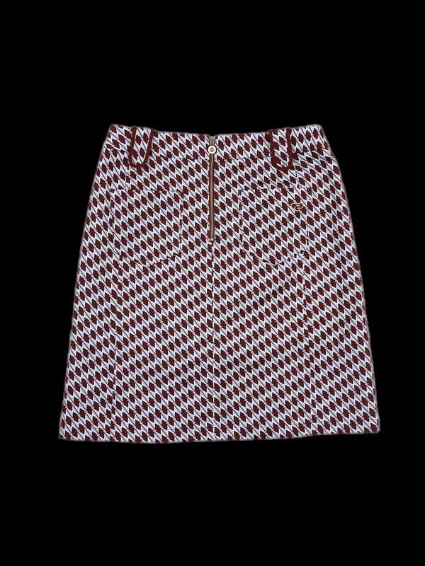 로고패턴 기모스커트