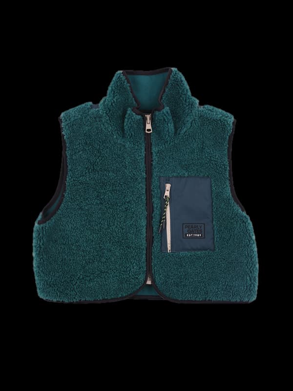 로고포켓 플리츠집업