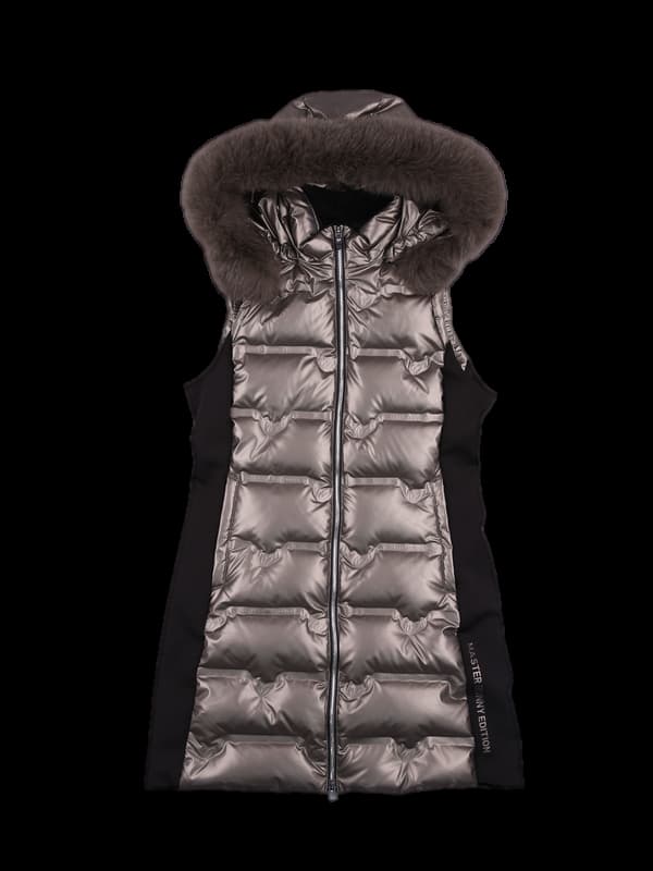 로고다운 패딩베스트