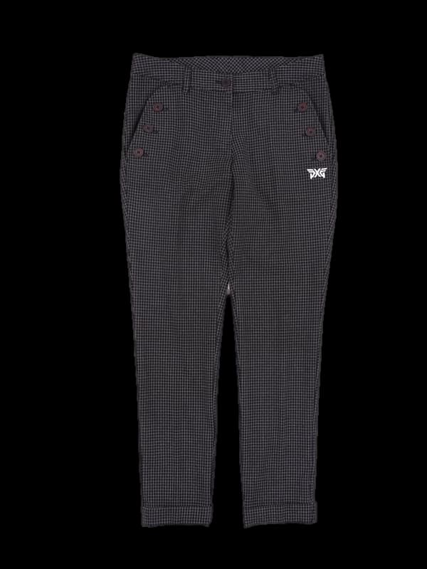 로고체크 롤업팬츠