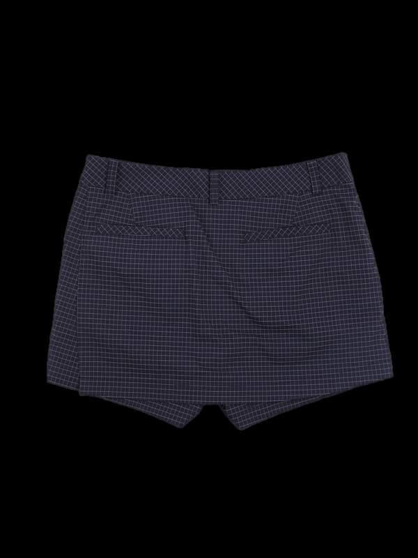 로고체크 스커트팬츠