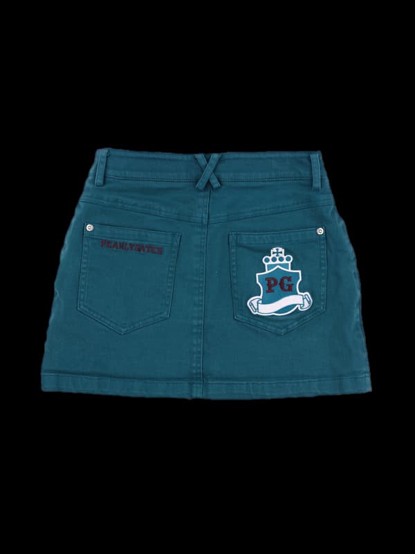 코튼 데님 스커트