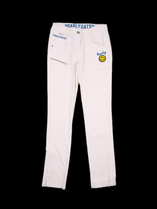 로고 코튼 팬츠