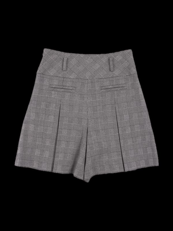체크 반바지